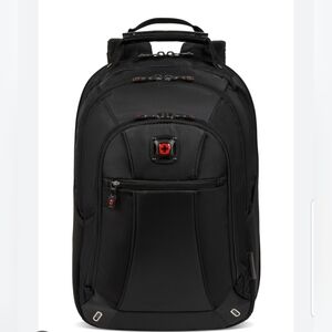 NEW! SwissGear by Wenger Black Backpack NWT 222
